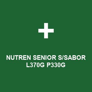 NUTREN SENIOR S/SABOR L370G P330G