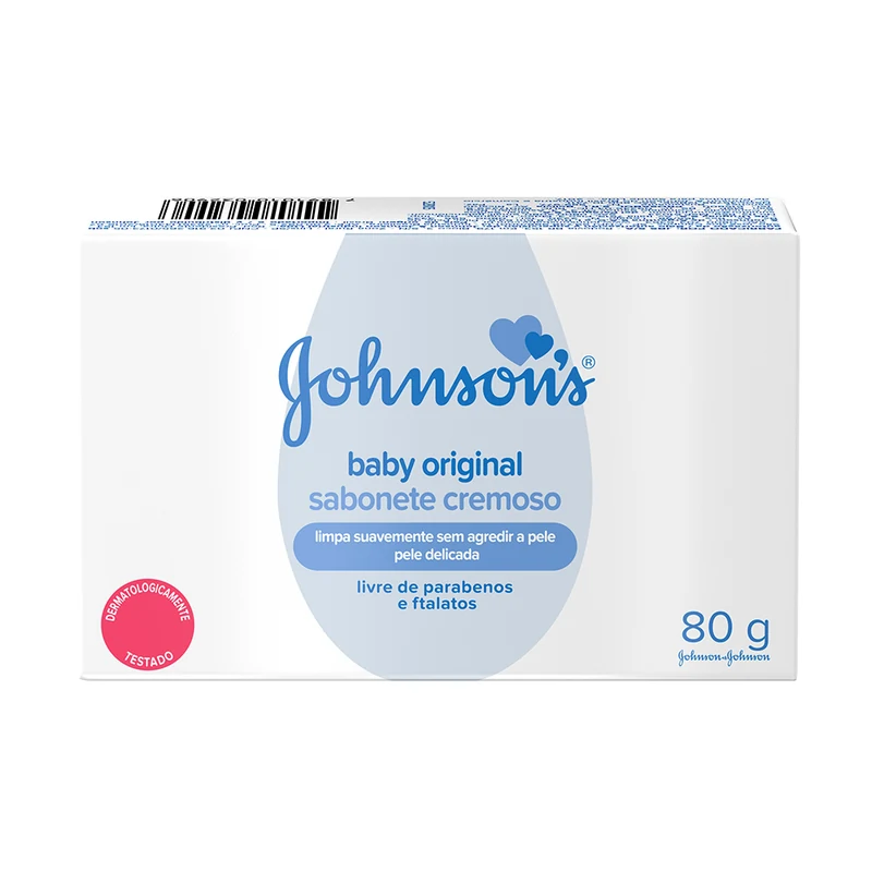 SAB J&J INF ORIGINAL PELE DELICADA 80G
