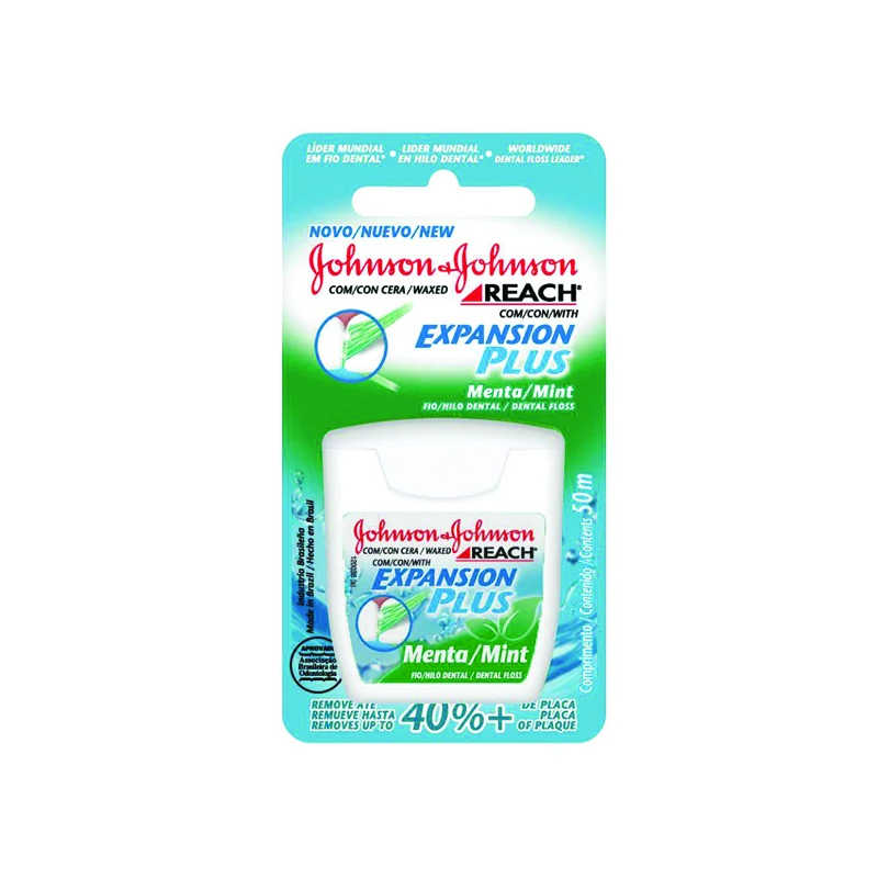 FIO DENT J&J REACH MENTA EXP PLUS 50M