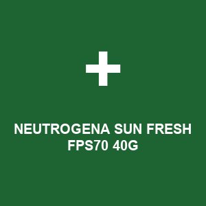 NEUTROGENA SUN FRESH FPS70 40G