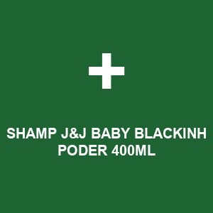SHAMP J&J BABY BLACKINH PODER 400ML