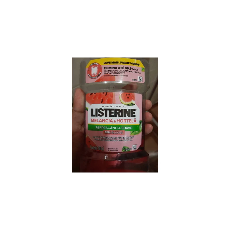 LISTERINE 500ML MELAN E HORTELA