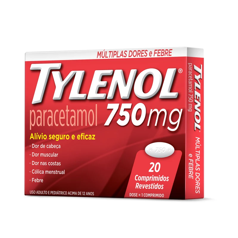 TYLENOL 750MG C/20 COMP