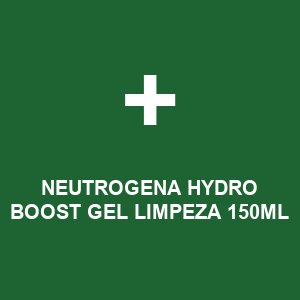 NEUTROGENA HYDRO BOOST GEL LIMPEZA 150ML