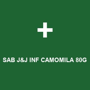 SAB J&J INF CAMOMILA 80G