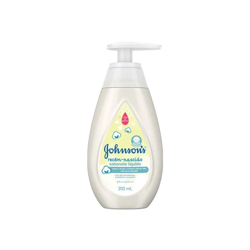 SAB J&J BABY RECEM-NASCIDO 200ML