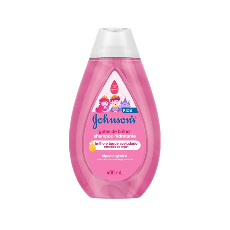 SHAMP J&J BABY GOTAS DE BRILHO 400ML