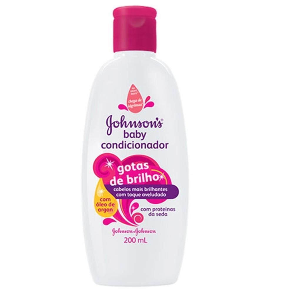 COND J&J BABY GOTAS DE BRILHO 200ML