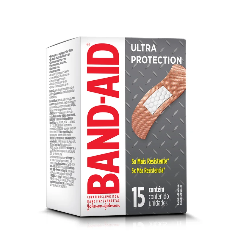 BAND AID ULTRA PROTECTION C/15 UNID