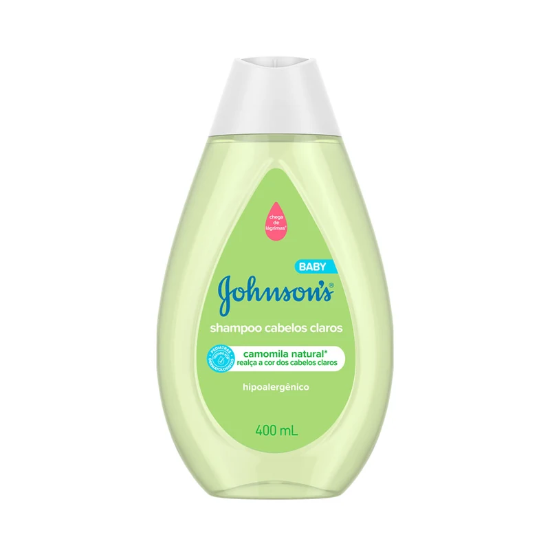SHAMP J&J BABY CLAROS CAMOMILA 400ML