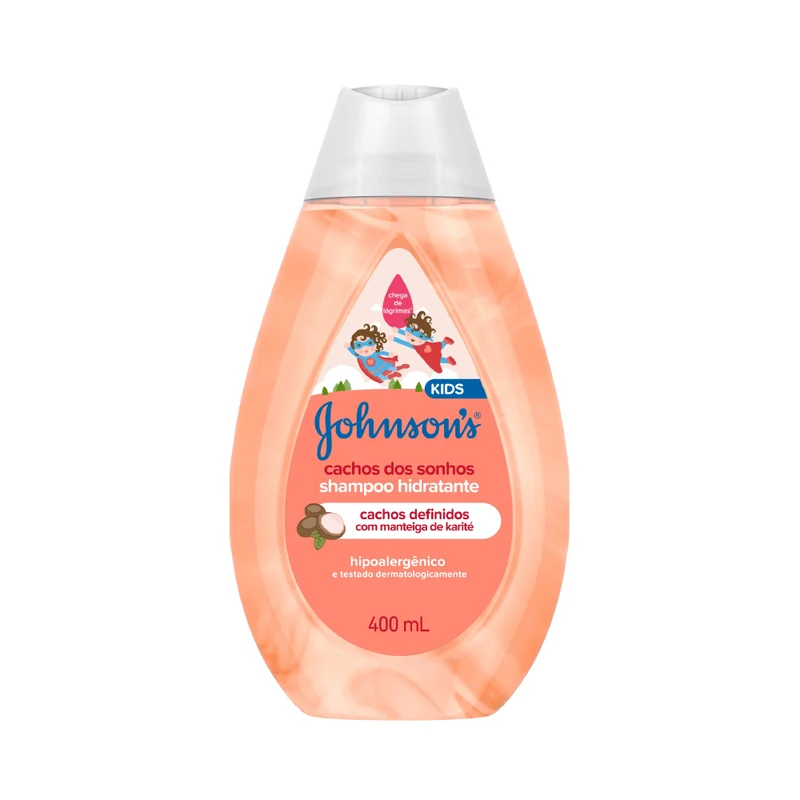 SHAMP J&J BABY CACHEADOS 400ML
