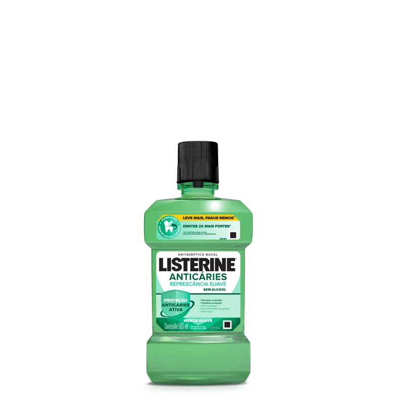 LISTERINE 500ML  ANTICARIES ZERO