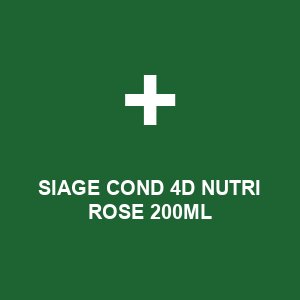SIAGE COND 4D NUTRI ROSE 200ML