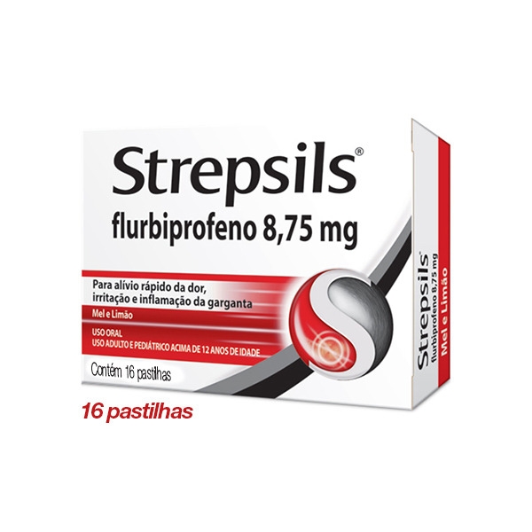 STREPSILS MEL LIMAO 8,75MG C/16 PAST