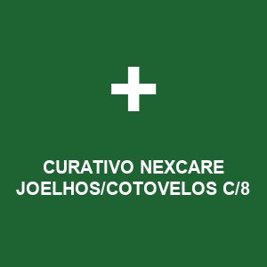 CURATIVO NEXCARE JOELHOS/COTOVELOS C/8