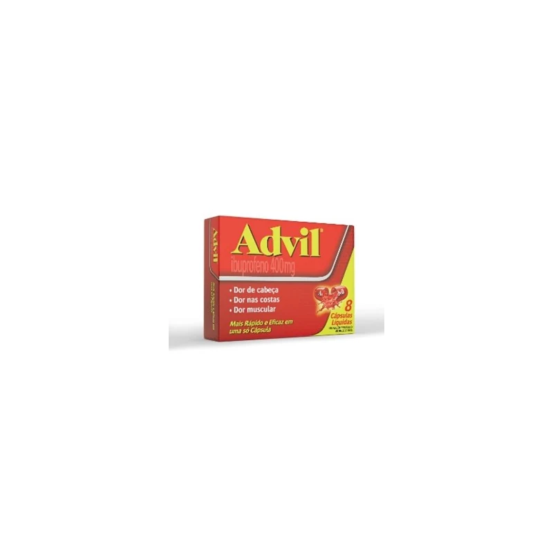 ADVIL 400MG C/8 CAP