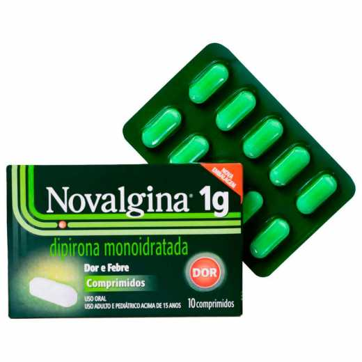 NOVALGINA 1G C/10COMP