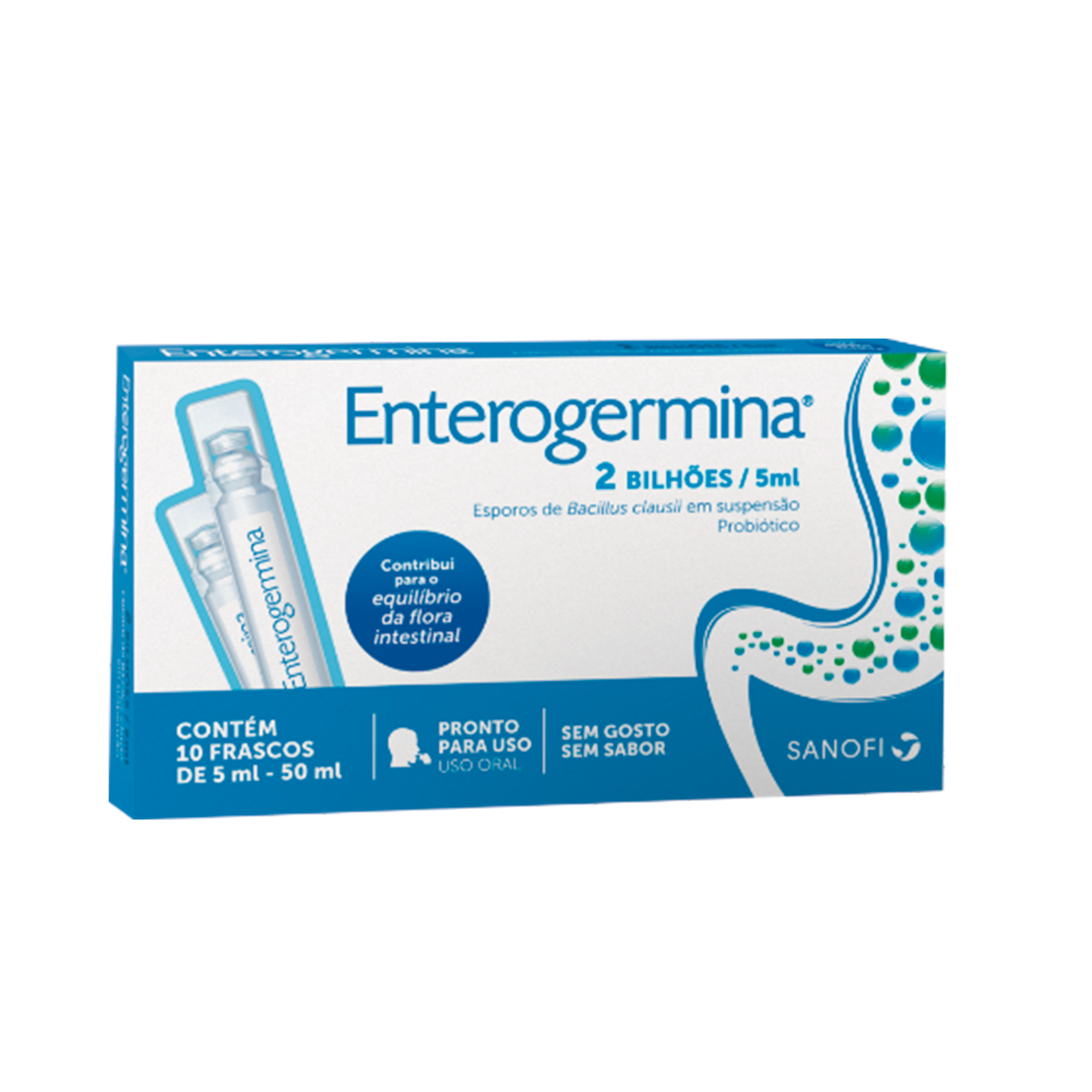 ENTEROGERMINA C/10 FRASCOS DE 5ML