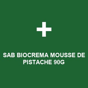 SAB BIOCREMA MOUSSE DE PISTACHE 90G