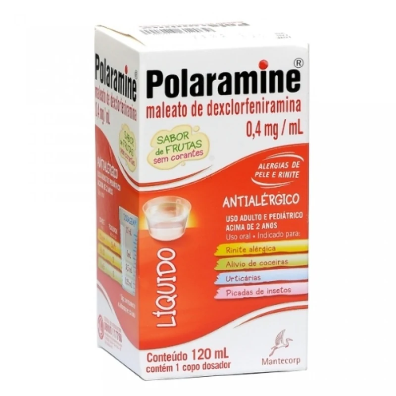 POLARAMINE LIQ  120 ML