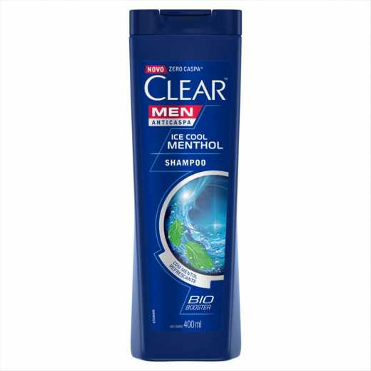 SHAMP CLEAR MASC ICE COOL MENTHOL  400ML