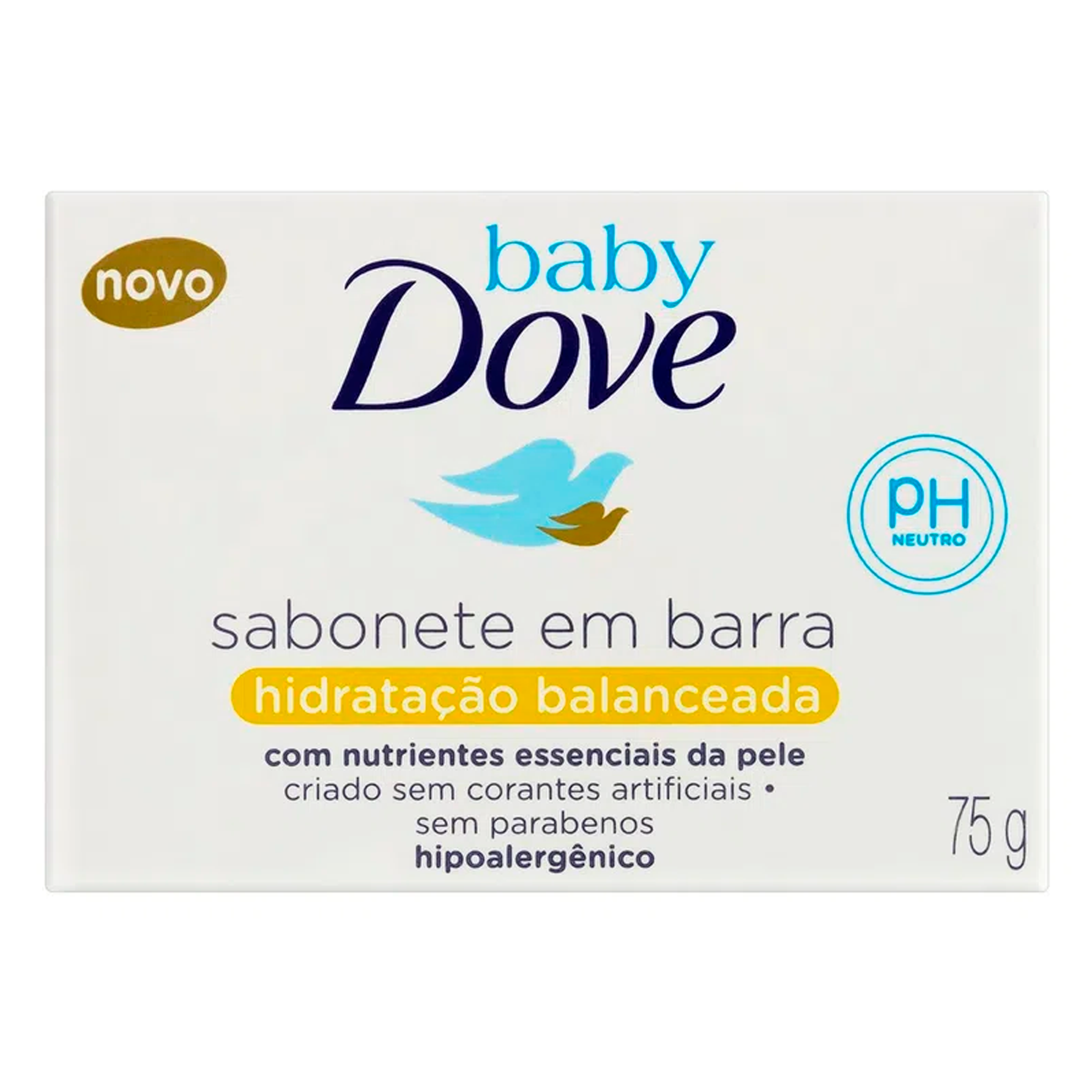 DOVE BABY SAB HID BALANCEADA 75G
