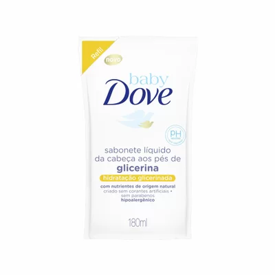 DOVE BABY SAB GLICERINADO 180ML