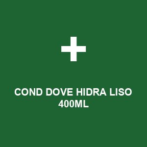 COND DOVE HIDRA LISO 400ML