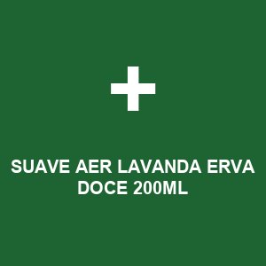 SUAVE AER LAVANDA ERVA DOCE 200ML