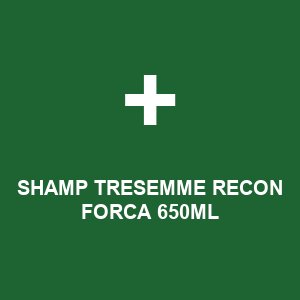 SHAMP TRESEMME RECON FORCA 650ML