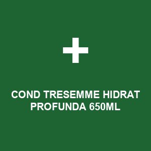 COND TRESEMME HIDRAT PROFUNDA 650ML
