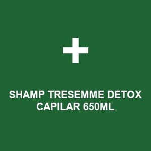 SHAMP TRESEMME DETOX CAPILAR 650ML