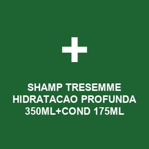 SHAMP TRESEMME HIDRATACAO PROFUNDA 350ML+COND 175ML