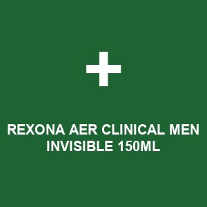 REXONA AER CLINICAL MEN INVISIBLE 150ML