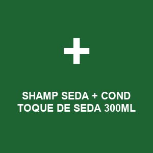 SHAMP SEDA + COND TOQUE DE SEDA 300ML
