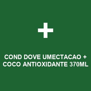 COND DOVE UMECTACAO + COCO ANTIOXIDANTE 370ML