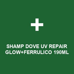SHAMP DOVE UV REPAIR GLOW+FERRULICO 190ML