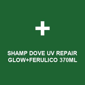 SHAMP DOVE UV REPAIR GLOW+FERULICO 370ML