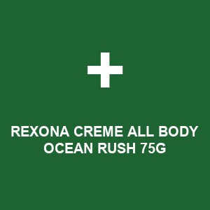 REXONA CREME ALL BODY OCEAN RUSH 75G