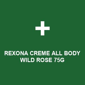 REXONA CREME ALL BODY WILD ROSE 75G