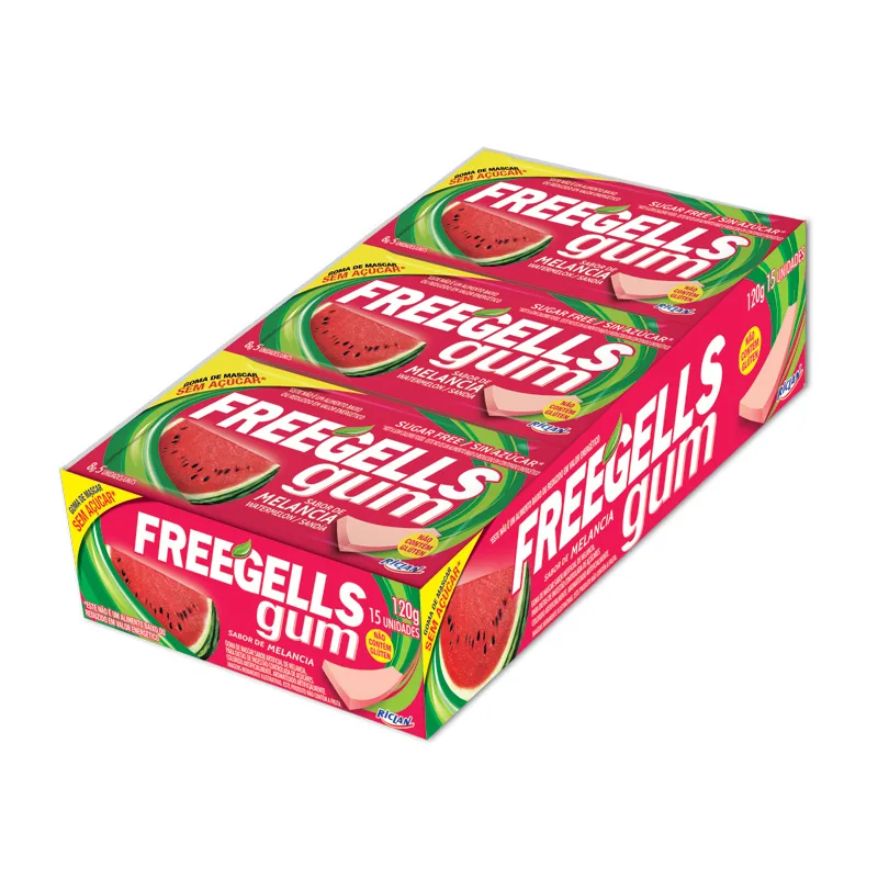 FREEGELLS GUM MELANCIA 5UN