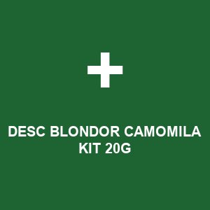 DESC BLONDOR CAMOMILA KIT 20G