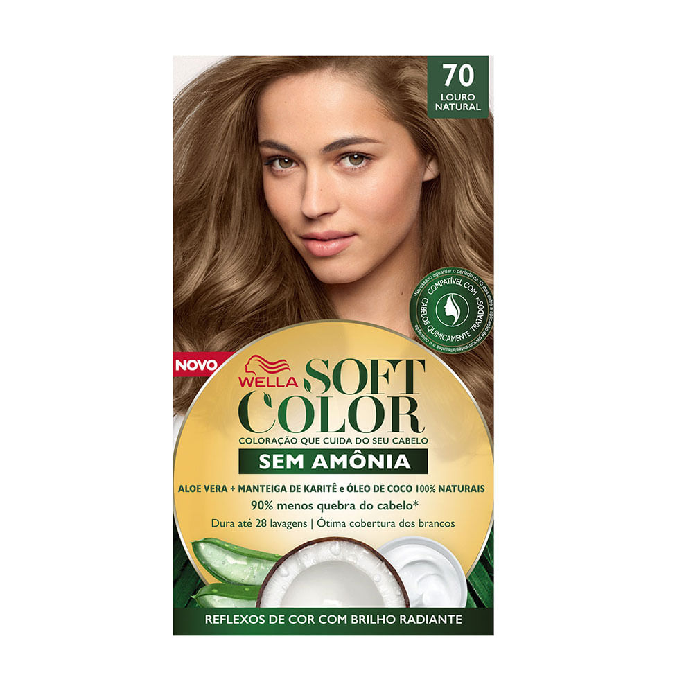 TINT SOFT COLOR   70 LOURO NATURAL