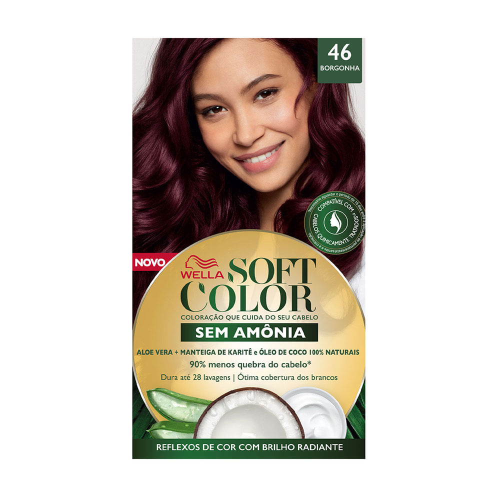 TINT SOFT COLOR   46 BORGONHA