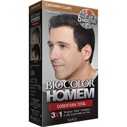 BIOCOLOR HOMEM CAST CLARO