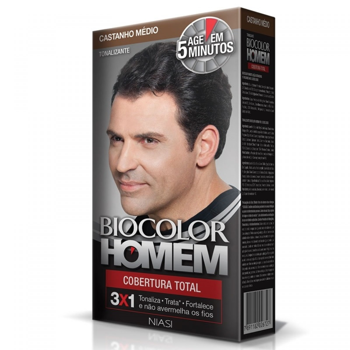 BIOCOLOR HOMEM CAST MEDIO