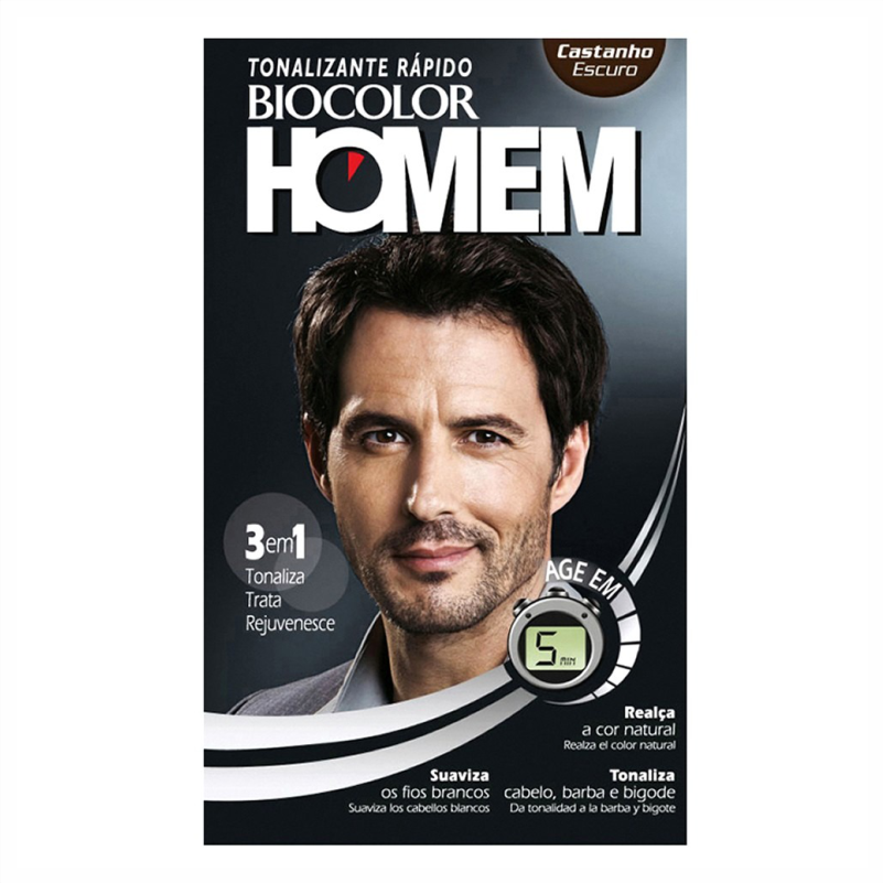 BIOCOLOR HOMEM CAST ESCURO
