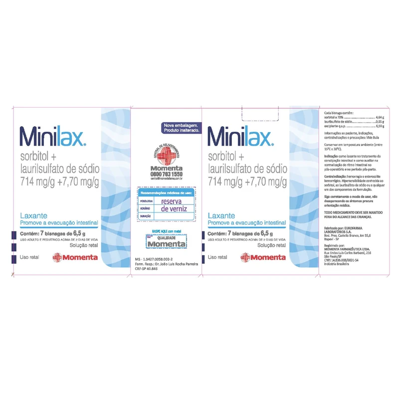 MINILAX C/7 BISNAGAS