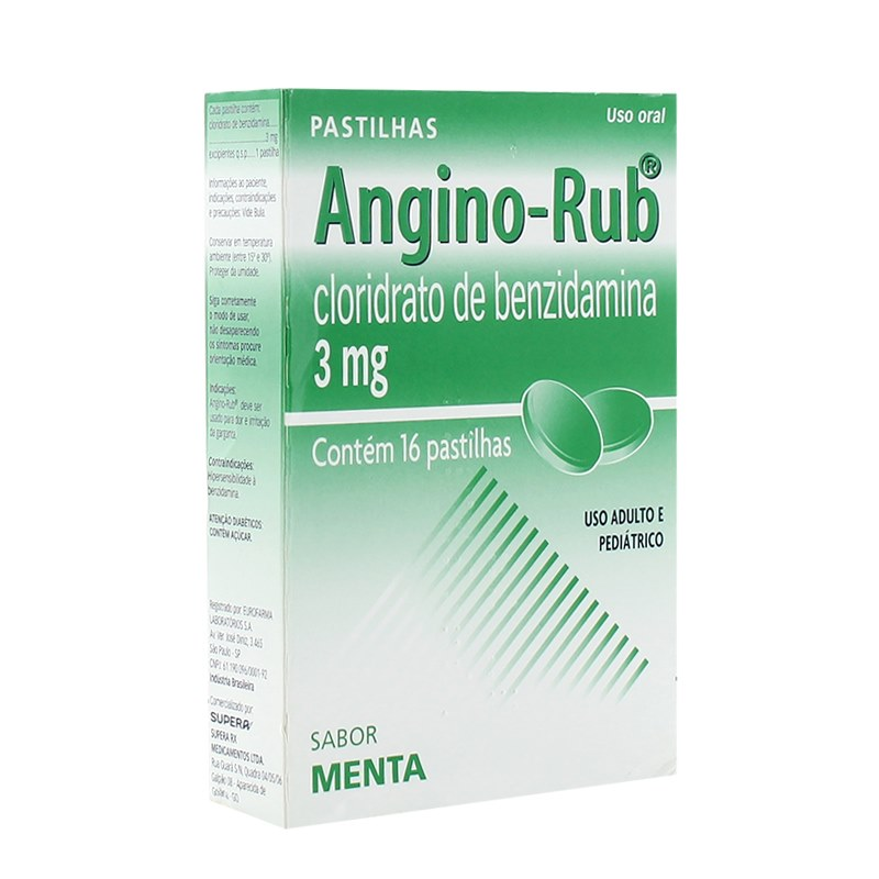 ANGINO RUB MENTA C/16 PAST