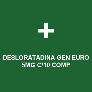 DESLORATADINA GEN EURO 5MG C/10 COMP